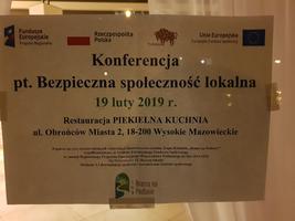 Konferencja nt. bezpieczeństwa - 19.02