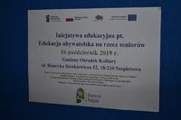 Edukacja obywatelska na rzecz  seniorów